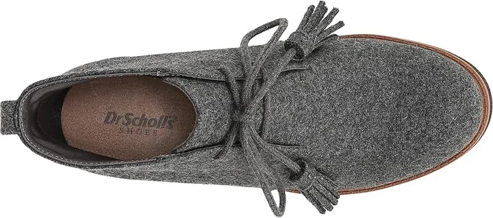 Dr. Scholl's Aurora Women's Slide Shoes Charcoal Fabric : 11 M, Rubber/Synthetic - Image 2