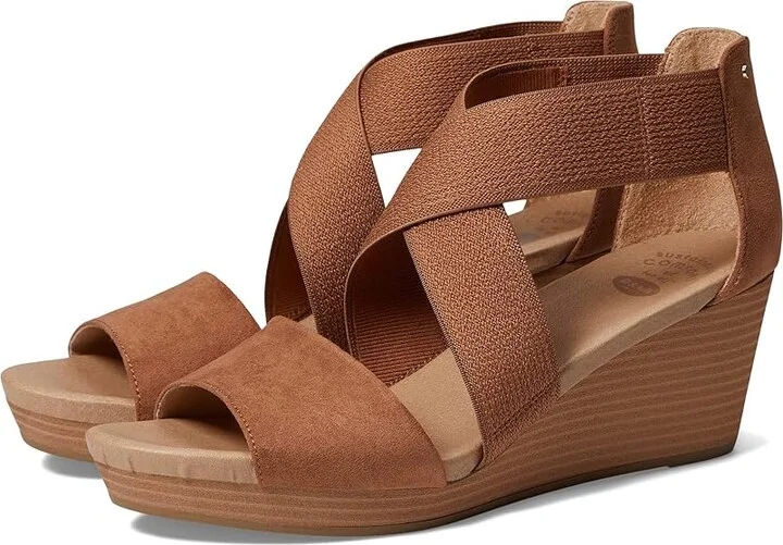 Dr. Scholl's Barton Band Women's Shoes Brown : 10 M, Synthetic