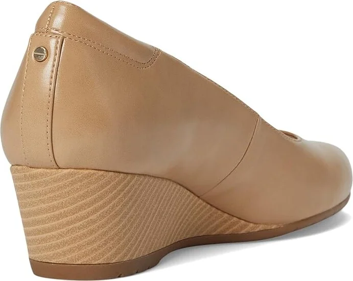 Dr. Scholl's Be Flex High Women's Heels Toasted Taupe Smooth : 11 M, Rubber/Synthetic - Image 4