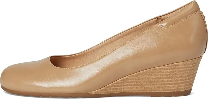 Dr. Scholl's Be Flex High Women's Heels Toasted Taupe Smooth : 11 M, Rubber/Synthetic - Image 6