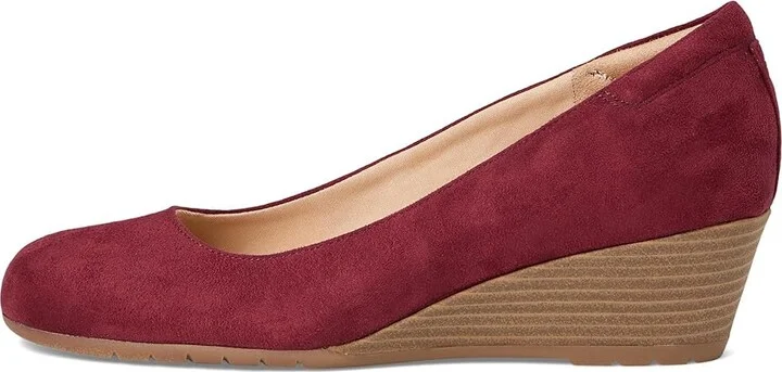 Dr. Scholl's Be Flex Pump Shoes Women's Shoes Burgundy : 9.5 M, Synthetic - Image 6