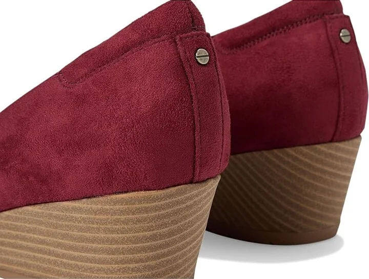 Dr. Scholl's Be Flex Pump Shoes Women's Shoes Burgundy : 9.5 M, Synthetic - Image 7