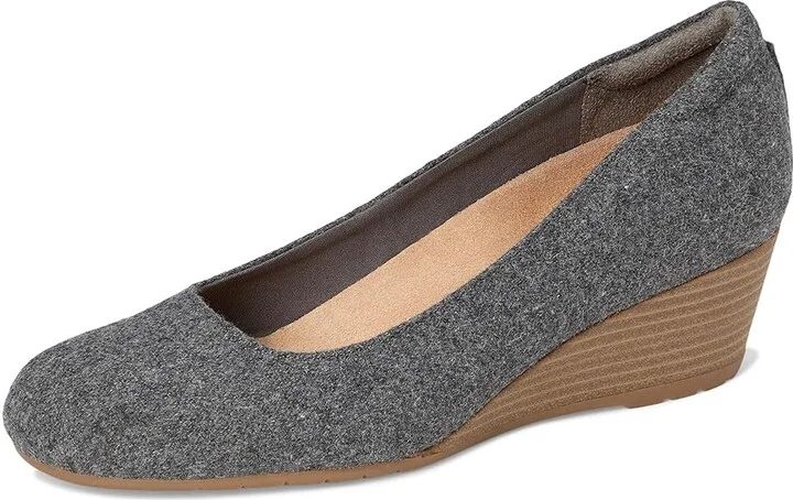 Dr. Scholl's Be Flex Pump Shoes Women's Shoes Charcoal : 11 M, Synthetic - Image 5
