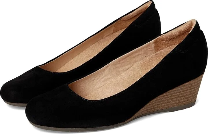 Dr. Scholl's Be Flex Pumps Women's Shoes Black Fabric : 10 M, Microfiber/Textile