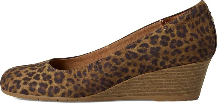 Dr. Scholl's Be Flex Pumps Women's Shoes Leopard Fabric : 7 M, Microfiber/Textile - Image 6