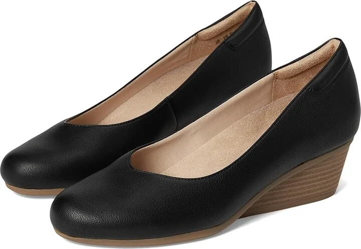 Dr. Scholl's Be Ready Women's Shoes Black Synthetic : 10 M