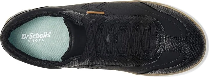 Dr. Scholl's Be True Court Inspired Shoes Women's Shoes Black Snake : 6 M, Faux Leather - Image 2