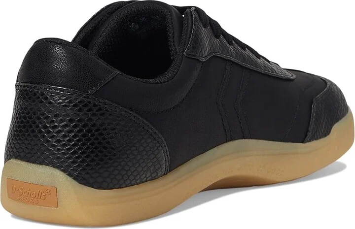 Dr. Scholl's Be True Court Inspired Shoes Women's Shoes Black Snake : 6 M, Faux Leather - Image 4