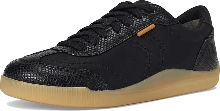 Dr. Scholl's Be True Court Inspired Shoes Women's Shoes Black Snake : 6 M, Faux Leather - Image 5