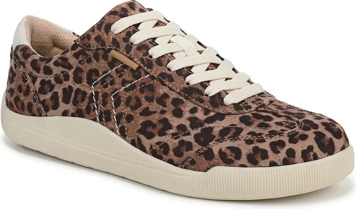 Brown/Black Leopard Print Fabric