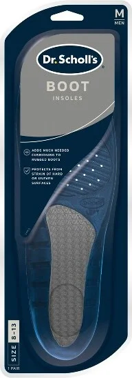 Dr. Scholl's Boot Insoles for Men - Size (8-13)