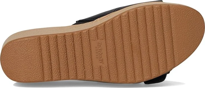 Dr. Scholl's Cali Breeze Women's Wedge Shoes Black Smooth : 8.5 M - Image 3