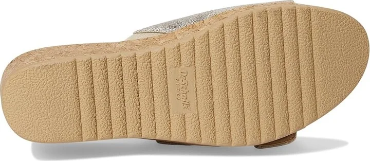 Dr. Scholl's Cali Breeze Women's Wedge Shoes Light Metalic : 9 M - Image 3