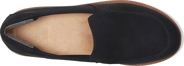 Dr. Scholl's Calm Down Loafer/Moc Shoes Women's Flat Shoes Black : 6 M, Microfiber - Image 2