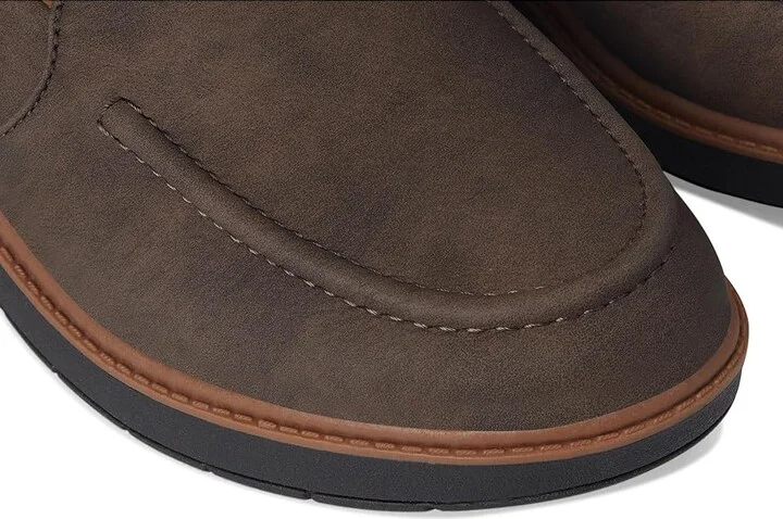 Dr. Scholl's Calm Down Loafer/Moc Shoes Women's Flat Shoes Dark Brown : 6.5 M, Microfiber - Image 7