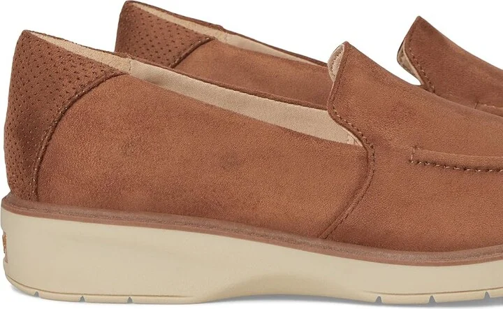 Dr. Scholl's Calm Down Loafer/Moc Shoes Women's Flat Shoes Honey Brown : 6 M, Microfiber - Image 7