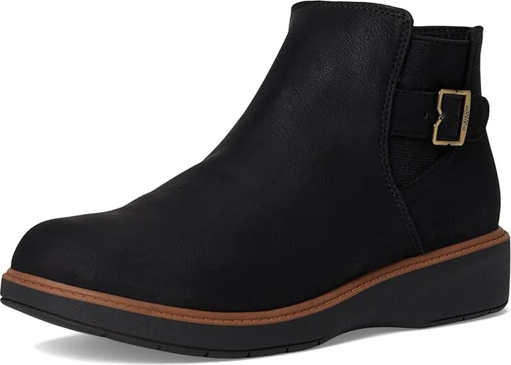 Dr. Scholl's Calm One Chelsea Short Boots Women's Boots Black : 10 M, Synthetic - Image 5