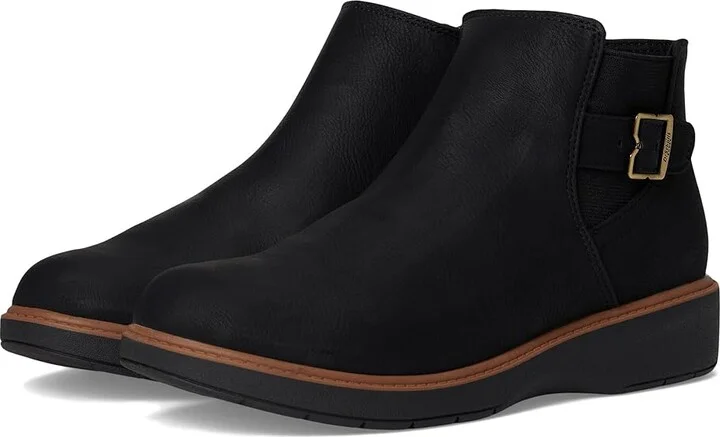 Dr. Scholl's Calm One Chelsea Short Boots Women's Boots Black : 10 M, Synthetic