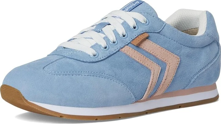 Dr. Scholl's Comeback Women's Shoes Blue Sky Blush Pink Leather : 7 M, Leather/Rubber/Suede - Image 5