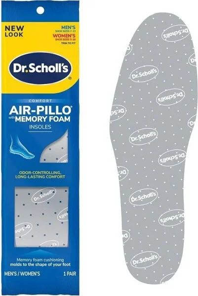 Dr. Scholls - Comfort Double Air Pillo, Insoles, Unisex, 1 Pair