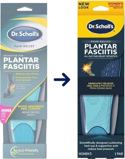 Dr. Scholl's Cut to Fit Shoe Inserts Plantar Fasciitis Women's Pain Relief Orthotics - 1 Pair - Size 6-10 - Image 2