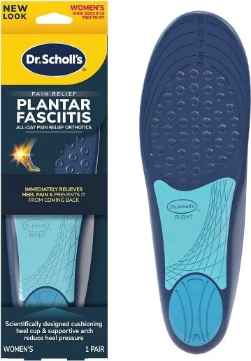Dr. Scholl's Cut to Fit Shoe Inserts Plantar Fasciitis Women's Pain Relief Orthotics - 1 Pair - Size 6-10