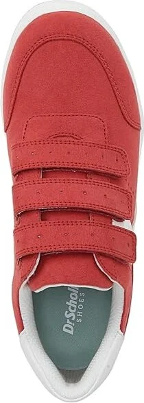 Dr. Scholl's Daydreamer Fashion Sneaker Women's Shoes Heritage Red Microfiber : 11 M, Leather/Textile - Image 2