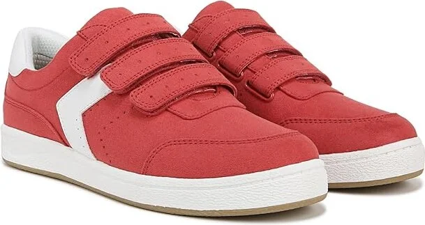 Dr. Scholl's Daydreamer Fashion Sneaker Women's Shoes Heritage Red Microfiber : 11 M, Leather/Textile