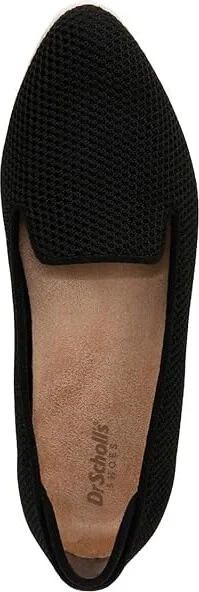 Dr. Scholl's Eliza Slip-ons Women's Flat Shoes Black Fabric : 7 M, Polyester - Image 2