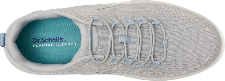 Dr. Scholl's Feel At Ease Women's Shoes Vapor Grey Fabric : 7.5 M - Image 2