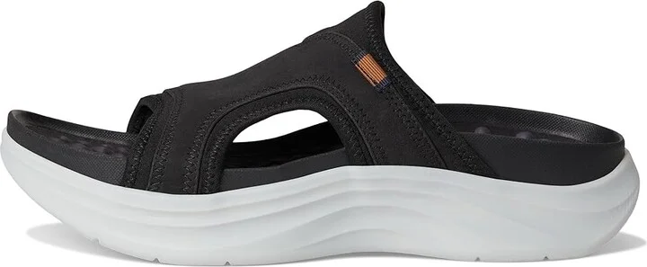 Dr. Scholl's Feel Energy Men's Sandals Black Fabric : 12 M, Suede/Textile - Image 6