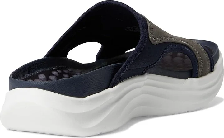 Dr. Scholl's Feel Energy Men's Sandals Dark Navy Fabric : 9 M, Suede/Textile - Image 4