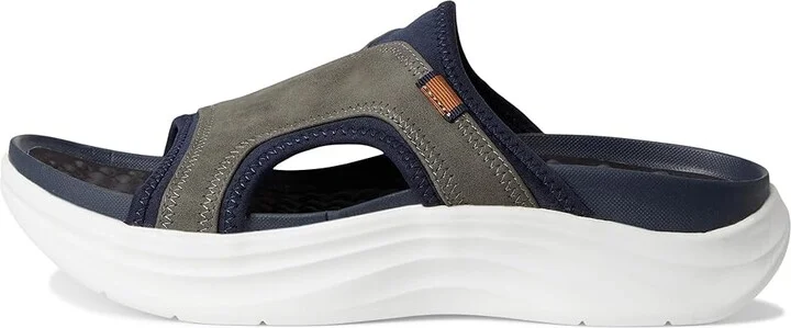 Dr. Scholl's Feel Energy Men's Sandals Dark Navy Fabric : 9 M, Suede/Textile - Image 6