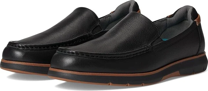 Dr. Scholl's Feel Engaged Men's Shoes Black Leather : 12 M