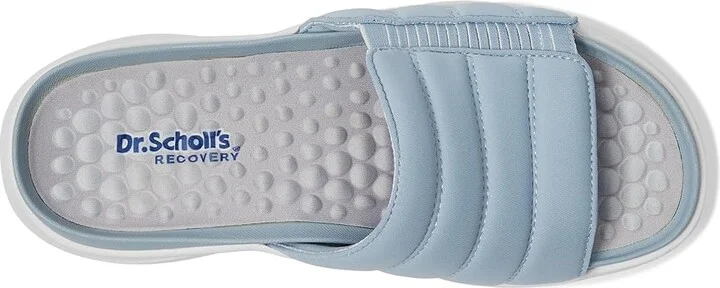 Dr. Scholl's Feel Free Women's Sandals Light Blue Fabric : 12 M, Canvas - Image 2