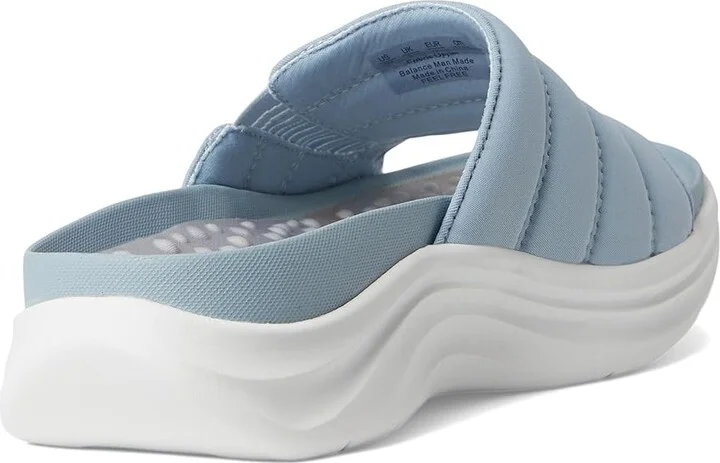 Dr. Scholl's Feel Free Women's Sandals Light Blue Fabric : 12 M, Canvas - Image 4