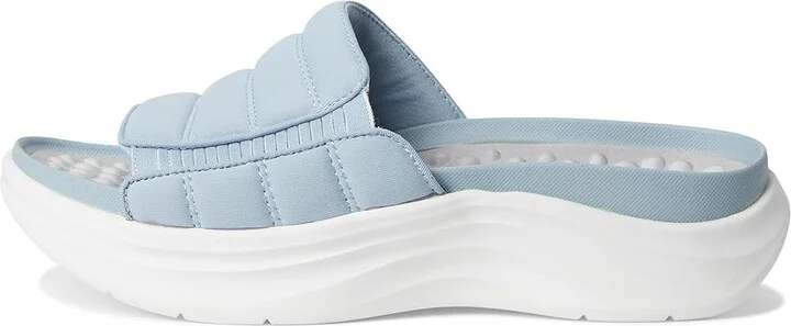 Dr. Scholl's Feel Free Women's Sandals Light Blue Fabric : 12 M, Canvas - Image 6