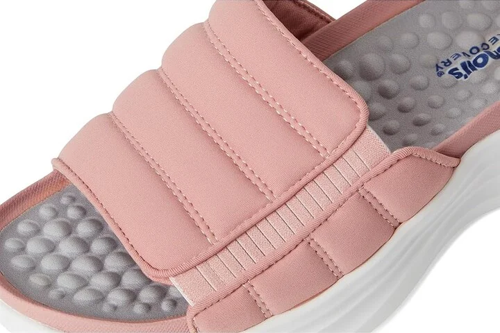 Dr. Scholl's Feel Free Women's Sandals Rose Pink Fabric : 9 M, Canvas - Image 7
