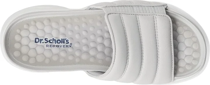 Dr. Scholl's Feel Free Women's Sandals Vapor Grey Fabric : 12 M, Canvas - Image 2