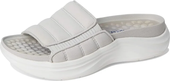 Dr. Scholl's Feel Free Women's Sandals Vapor Grey Fabric : 12 M, Canvas - Image 5