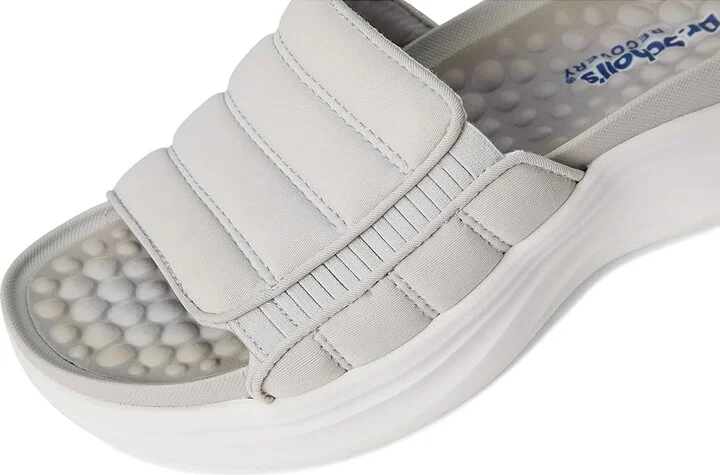 Dr. Scholl's Feel Free Women's Sandals Vapor Grey Fabric : 12 M, Canvas - Image 7