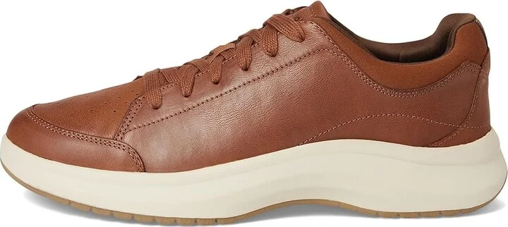 Dr. Scholl's Feel Great Men's Shoes Dark Tan Leather : 8 W - Image 6