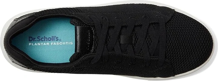 Dr. Scholl's Feel Nice Women's Shoes Black Fabric : 8 W, Synthetic - Image 2