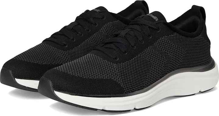 Dr. Scholl's Feel Ready Men's Shoes Black Fabric : 13 W