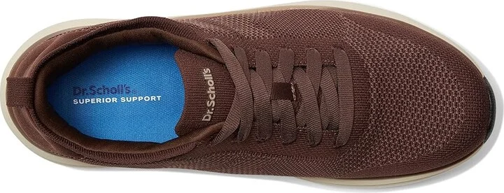 Dr. Scholl's Feel Ready Men's Shoes Dark Brown Fabric : 11.5 W - Image 2