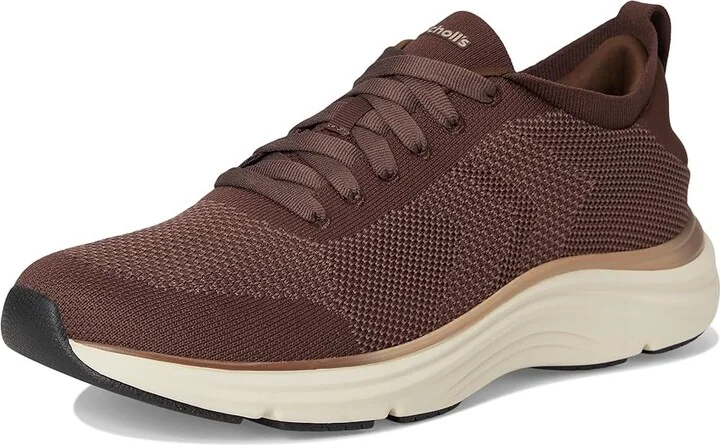 Dr. Scholl's Feel Ready Men's Shoes Dark Brown Fabric : 11.5 W - Image 5