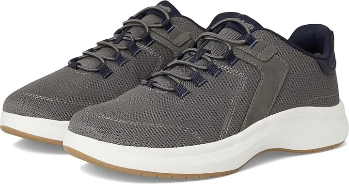 Dr. Scholl's Feel Relief Men's Shoes Dark Grey Fabric : 13 M, Rubber/Synthetic