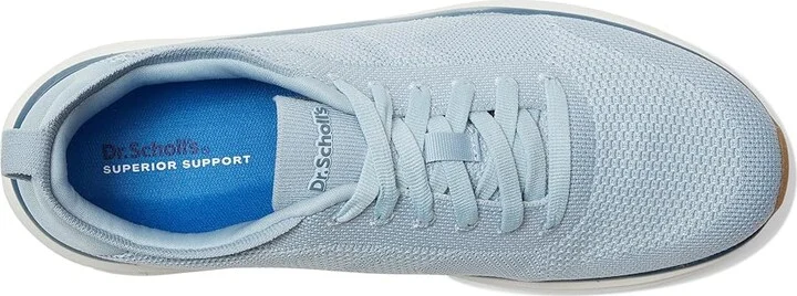 Dr. Scholl's Feel Support Women's Shoes Light Blue Fabric : 6.5 M - Image 2