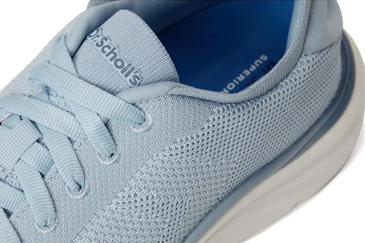 Dr. Scholl's Feel Support Women's Shoes Light Blue Fabric : 6.5 M - Image 7