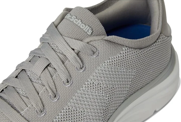 Dr. Scholl's Feel Support Women's Shoes Light Grey Fabric : 11 W, Rubber - Image 7